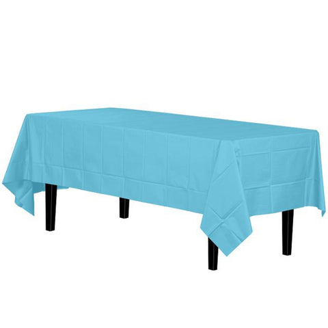 Plain Baby Blue Table Cover
