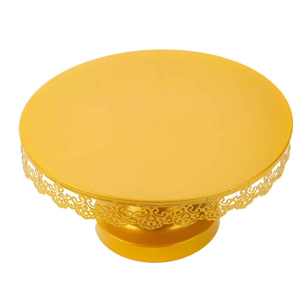 Golden Large Cake Stand