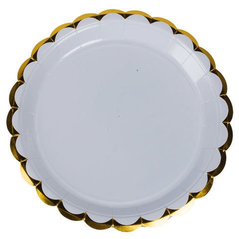 Baby Blue Paper Plates