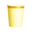 Yellow Paper Cups