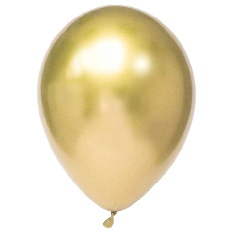 Golden Chrome Balloon
