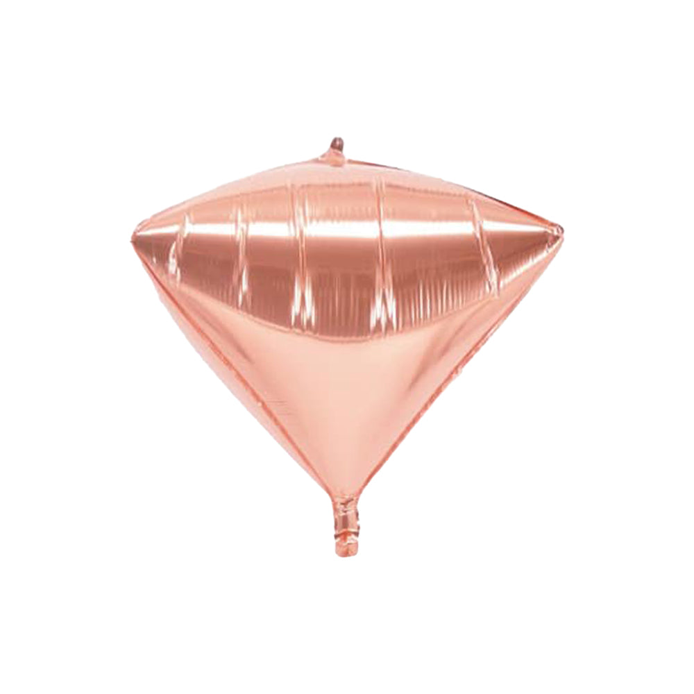 Diamond Foiled Balloon Rosegold Color