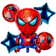 Spider Man 5 Pcs Foil Balloons Set