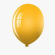 Standard Lemon Yellow Colored Balloon