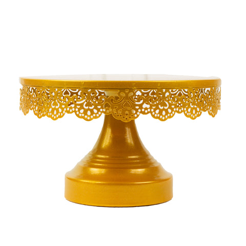 Golden Small Cake Stand